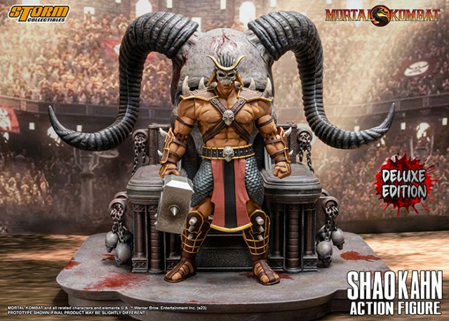 Shao Kahn Deluxe Version 1:12 Scale | Mortal Kombat | Storm Collectibles