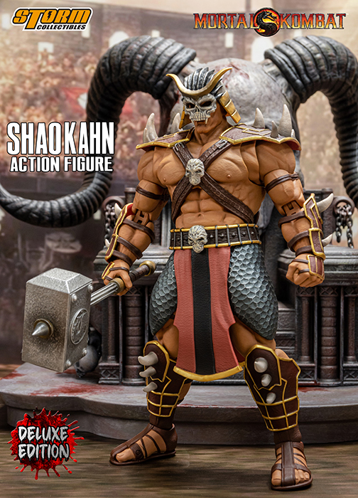 Shao Kahn Deluxe Version 1:12 Scale | Mortal Kombat | Storm Collectibles