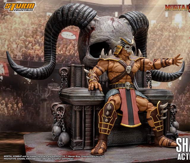 Shao Kahn Deluxe Version 1:12 Scale | Mortal Kombat | Storm Collectibles