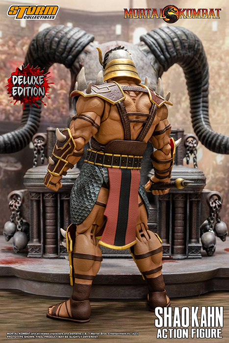 Shao Kahn Deluxe Version 1:12 Scale | Mortal Kombat | Storm Collectibles
