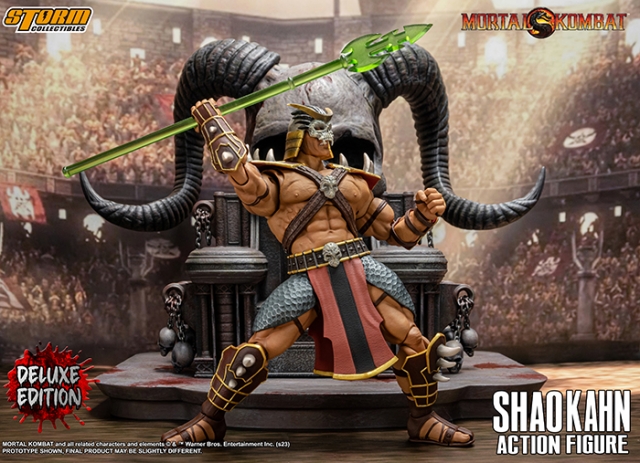Shao Kahn Deluxe Version 1:12 Scale | Mortal Kombat | Storm Collectibles