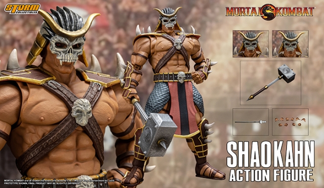 Shao Kahn 1:12 Scale | Mortal Kombat | Storm Collectibles