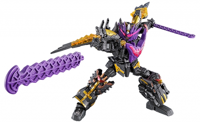 Black Onitaijin Murasame Mini-Pla Model Kit Set | Avataro Sentai Donbrothers | Bandai Spirits