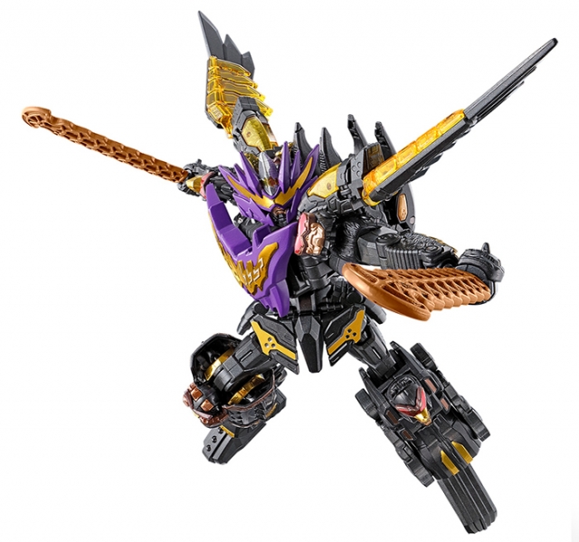 Black Onitaijin Murasame Mini-Pla Model Kit Set | Avataro Sentai Donbrothers | Bandai Spirits