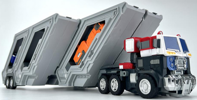 MBA-06 Additional Trailer for MB-18 Energy Commander | Fans Hobby Master Builder