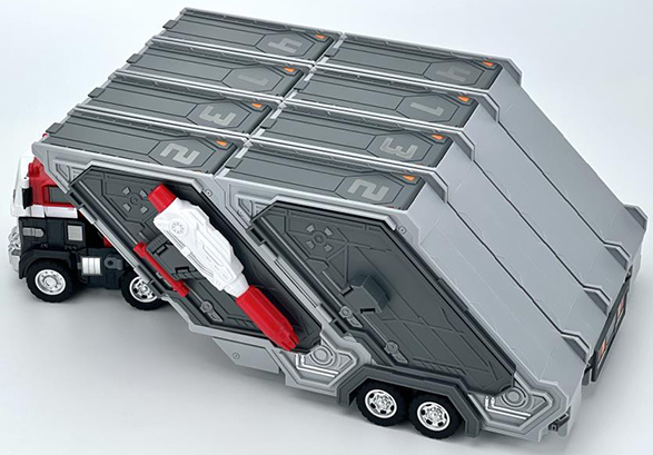 MBA-06 Additional Trailer for MB-18 Energy Commander | Fans Hobby Master Builder