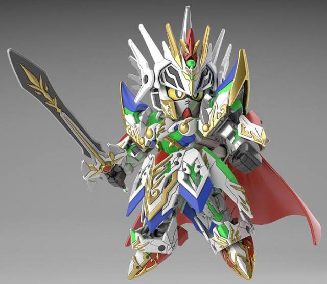 Knight Strike Gundam Model Kit SDW Heroes | SD Gundam World Heroes | Bandai Spirits