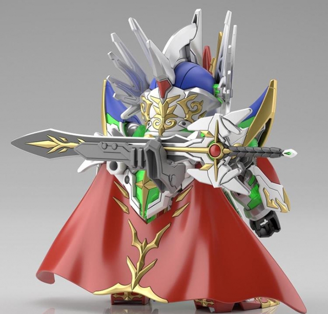 Knight Strike Gundam Model Kit SDW Heroes | SD Gundam World Heroes | Bandai Spirits