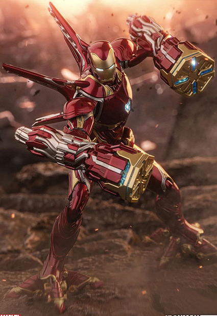 Iron Man Mark 50 Deluxe Edition 1/9 Scale Model Kit | Avengers: Infinity War | E-Model