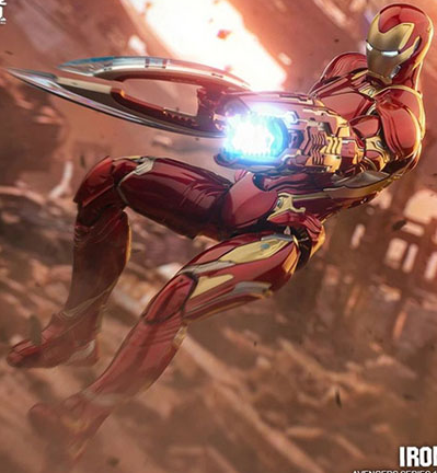 Iron Man Mark 50 Deluxe Edition 1/9 Scale Model Kit | Avengers: Infinity War | E-Model