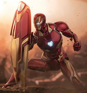Iron Man Mark 50 Deluxe Edition 1/9 Scale Model Kit | Avengers: Infinity War | E-Model