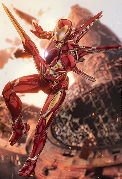Iron Man Mark 50 Deluxe Edition 1/9 Scale Model Kit | Avengers: Infinity War | E-Model