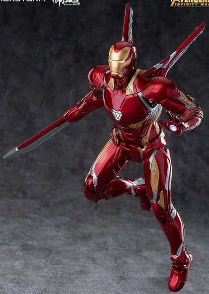 Iron Man Mark 50 Deluxe Edition 1/9 Scale Model Kit | Avengers: Infinity War | E-Model