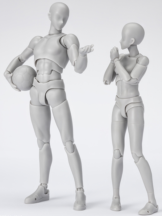 Body-kun Sports Edition DX Set Gray Color Version S.H.Figuarts | Bandai Spirits