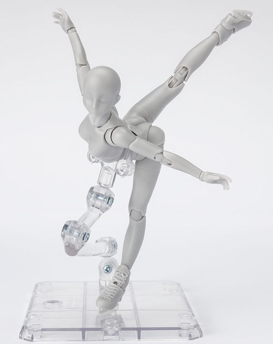 Body-chan Sports Edition DX Set Gray Color Version S.H.Figuarts | Bandai Spirits