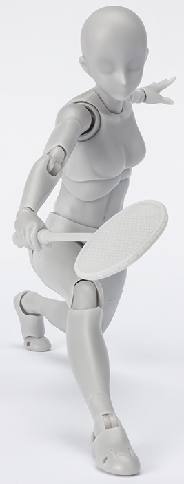 Body-chan Sports Edition DX Set Gray Color Version S.H.Figuarts | Bandai Spirits