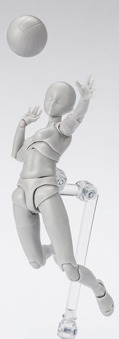 Body-chan Sports Edition DX Set Gray Color Version S.H.Figuarts | Bandai Spirits
