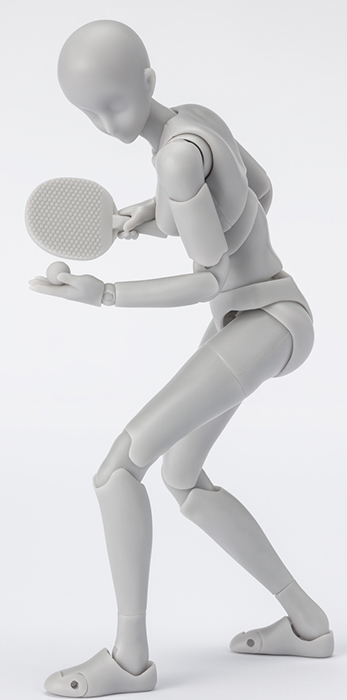 Body-chan Sports Edition DX Set Gray Color Version S.H.Figuarts | Bandai Spirits