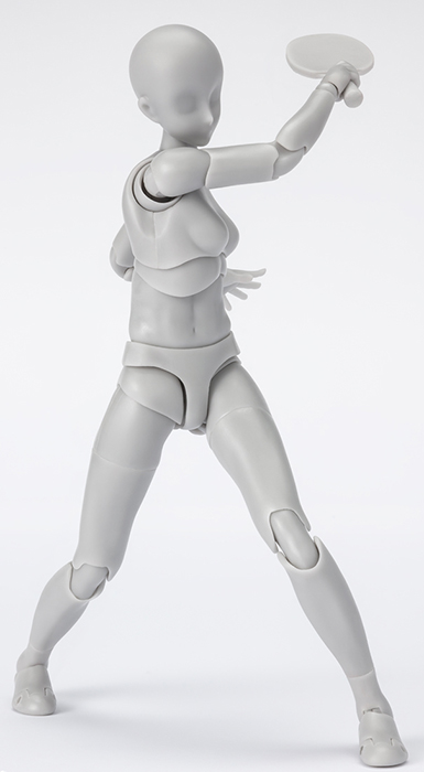 Body-chan Sports Edition DX Set Gray Color Version S.H.Figuarts | Bandai Spirits