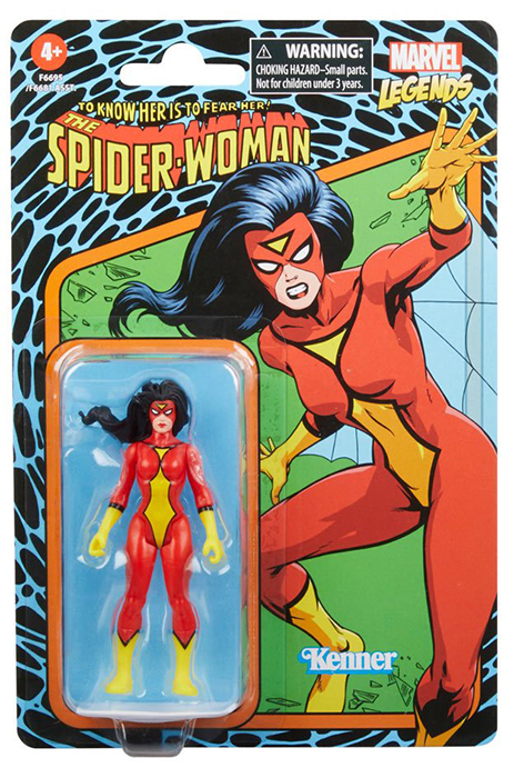 Spider-Woman 3.75-Inch Scale | Marvel Legends Retro Collection