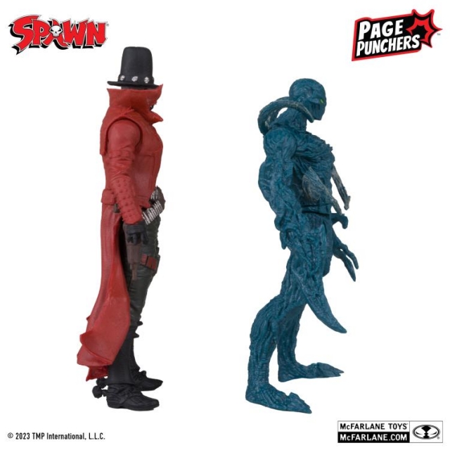 Gunslinger and Auger 3-inch Scale Two-Pack with Comic Book | Page Punchers | McFarlane Toys