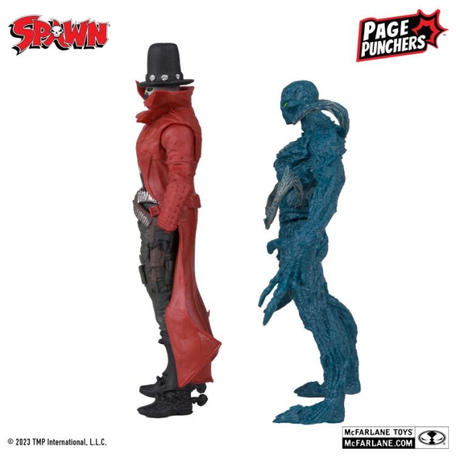 Gunslinger and Auger 3-inch Scale Two-Pack with Comic Book | Page Punchers | McFarlane Toys