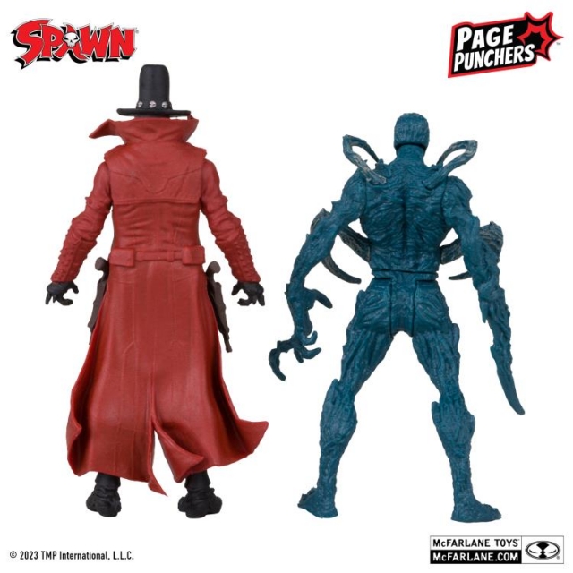 Gunslinger and Auger 3-inch Scale Two-Pack with Comic Book | Page Punchers | McFarlane Toys