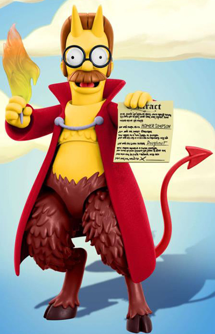 Devil Flanders 7-inch Scale | The Simpsons Ultimates | Super7