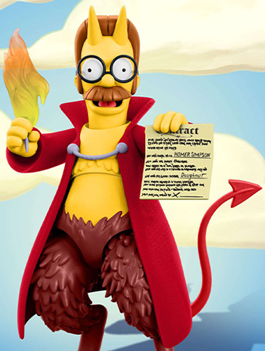 Devil Flanders 7-inch Scale | The Simpsons Ultimates | Super7