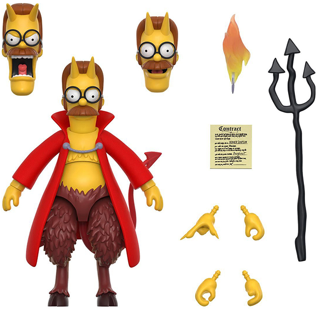 Devil Flanders 7-inch Scale | The Simpsons Ultimates | Super7