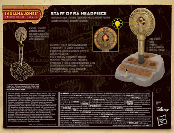 Staff of Ra Headpiece Replica Proplica | Bandai Tamashii Nations | Indiana Jones