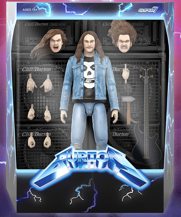 Cliff Burton 7-inch Scale | Ultimates | Super7