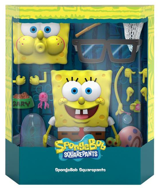 SpongeBob SquarePants 7-inch Scale | SpongeBob SquarePants Ultimates | Super7
