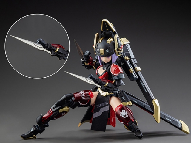 JW-021 Jin Yiwei Silent Death 1/12 Scale Model Kit | A.T.K. Girl | E-Model