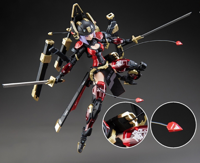JW-021 Jin Yiwei Silent Death 1/12 Scale Model Kit | A.T.K. Girl | E-Model