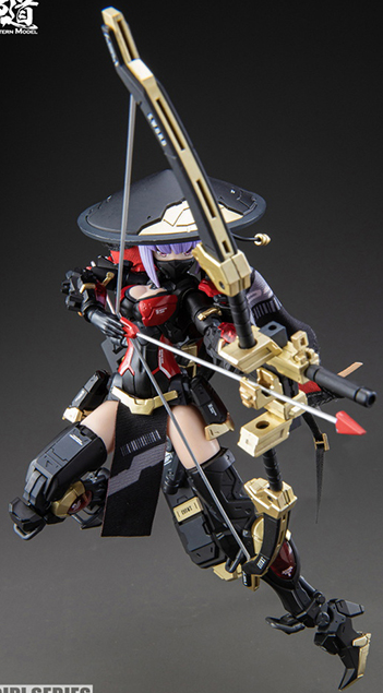 JW-059 Jin Yiwei Eye Of Death 1/12 Scale Model Kit | A.T.K. Girl | E-Model