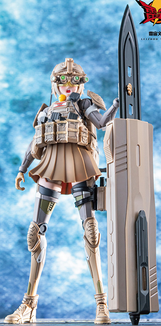 Tactical Girl Shitapeer 1/9 Scale Model Kit | Leizhou Studio