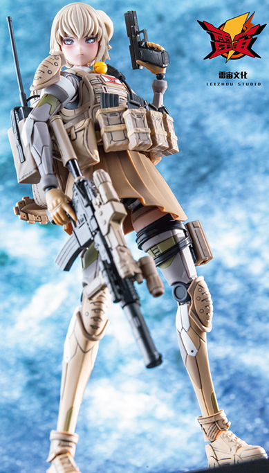 Tactical Girl Shitapeer 1/9 Scale Model Kit | Leizhou Studio