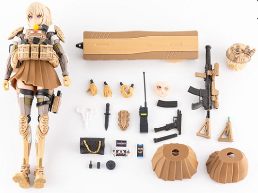 Tactical Girl Shitapeer 1/9 Scale Model Kit | Leizhou Studio