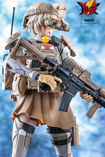 Tactical Girl Shitapeer 1/9 Scale Model Kit | Leizhou Studio