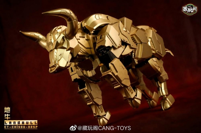 CT-Chiyou-02SP Golden Landbull | CANG-TOYS