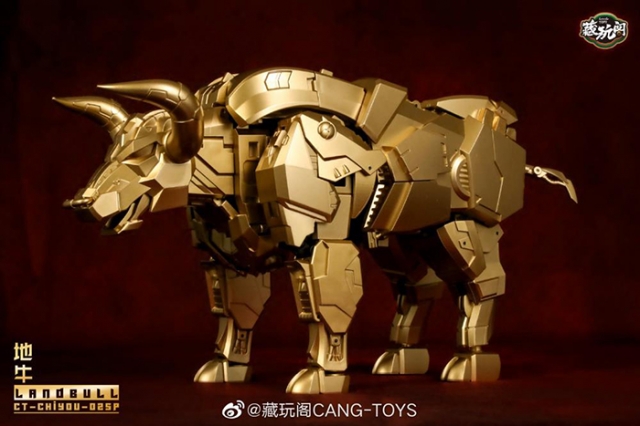 CT-Chiyou-02SP Golden Landbull | CANG-TOYS