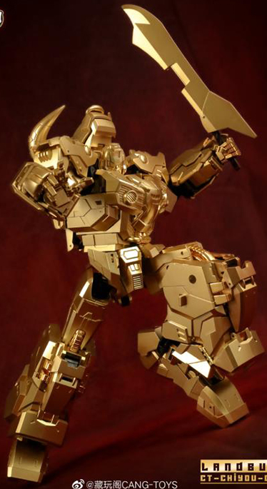 CT-Chiyou-02SP Golden Landbull | CANG-TOYS