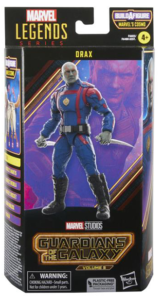Drax Marvel's Cosmo BAF | Guardians of the Galaxy Vol. 3 | Marvel Legends