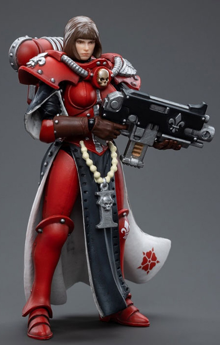 Adepta Sororitas Battle Sisters Order of the Bloody Rose Sister Lonell 1/18 Scale | Warhammer 40K | Joy Toy