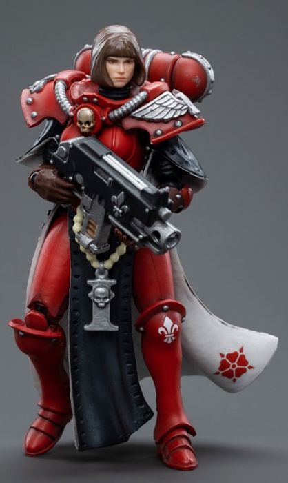 Adepta Sororitas Battle Sisters Order of the Bloody Rose Sister Lonell 1/18 Scale | Warhammer 40K | Joy Toy