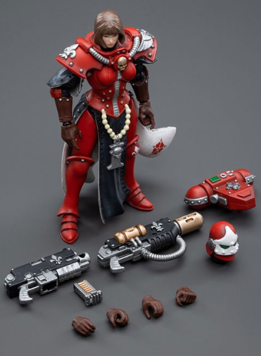 Adepta Sororitas Battle Sisters Order of the Bloody Rose Sister Lonell 1/18 Scale | Warhammer 40K | Joy Toy