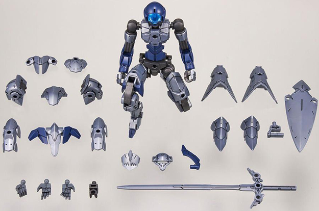 EXM-A9K Spinatio Knight Type 1/144 Scale Model Kit | 30 Minutes Missions | Bandai Spirits