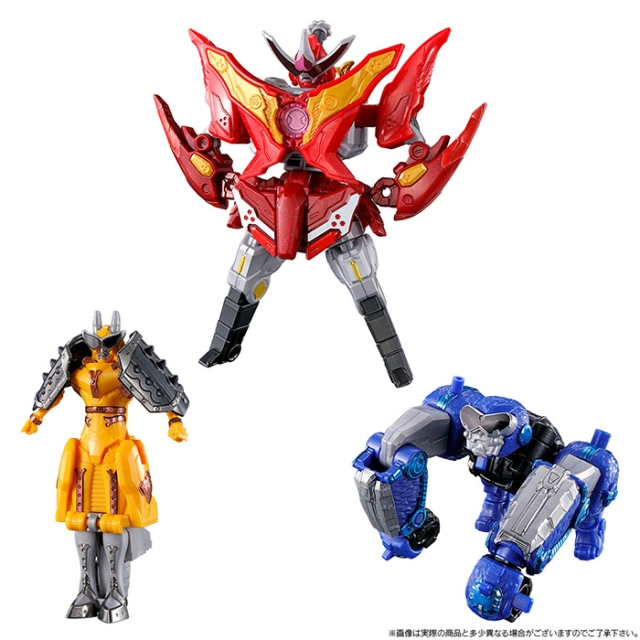 Toradora Onitajin Kiwami and Matsuri Metallic Version Mini-Pla Model Kit | Avataro Sentai Donbrothers | Bandai Spirits