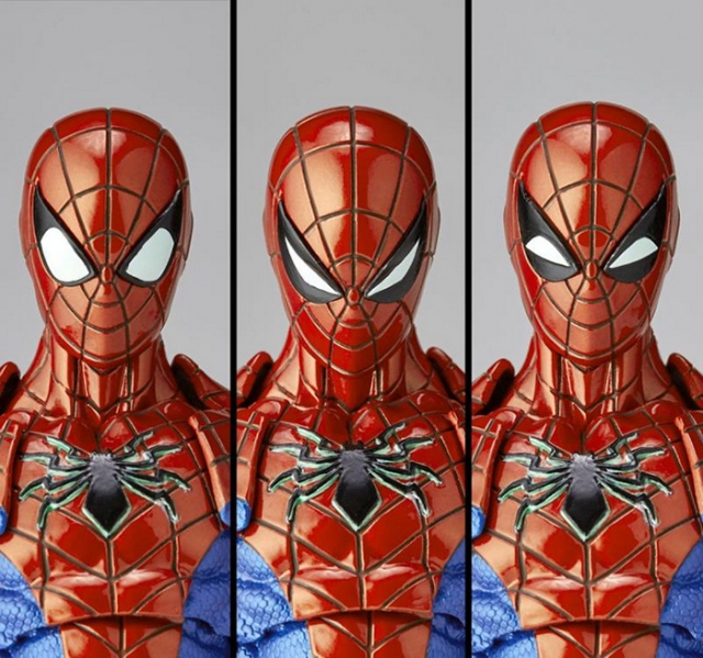 NR003 Spider-Man Version 2.0 Revoltech Amazing Yamaguchi | Marvel | Kaiyodo 